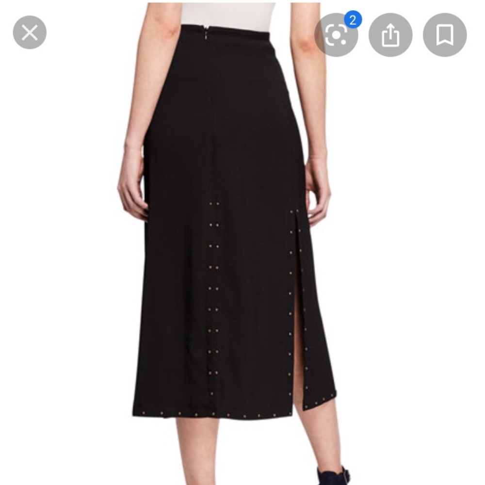 See by Chloe- studded maxi skirt